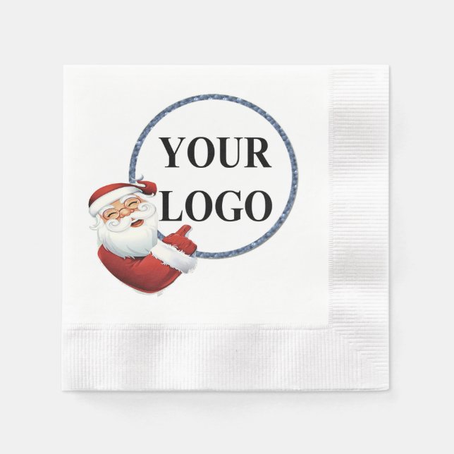 GUARDANAPO DE PAPEL ADICIONE O SEU LOGOTIPO AQUI (Frente)