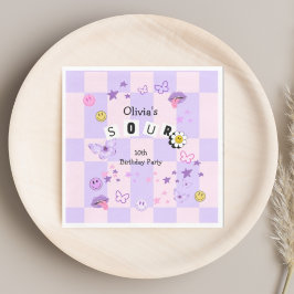 Guardanapo De Papel Adolescente De Música Roxo Para Adolescentes Convi