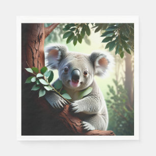 Guardanapo De Papel Adorable Koala Bear