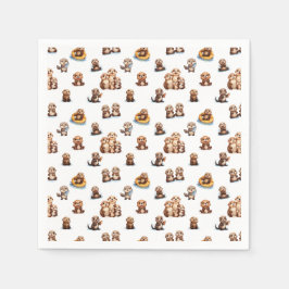 Guardanapo De Papel Adoráveis Otters!