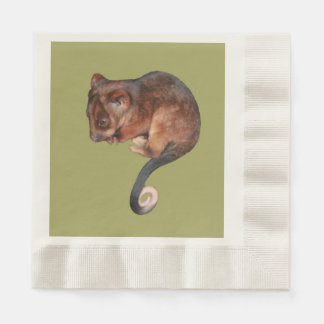 Guardanapo De Papel Adorável Baby Ringtail Possum na Austrália