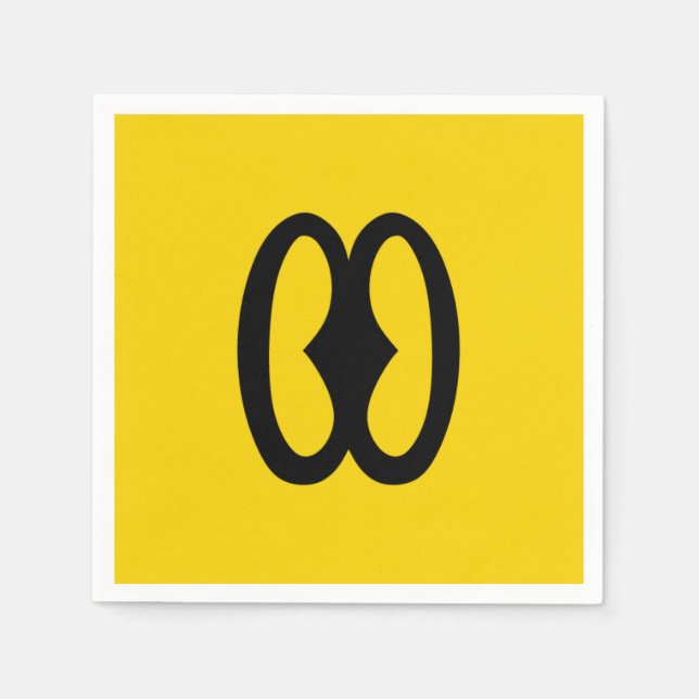 Guardanapo De Papel Afafricano Adinkra (Frente)