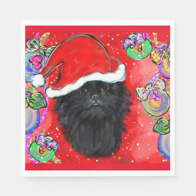 Guardanapo De Papel Affenpinscher (Frente)