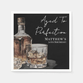 Guardanapo De Papel Aged To Perfection Birthday Party