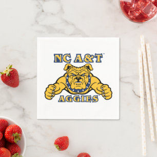 Guardanapo De Papel Agências A&T NC Aggie Bulldog
