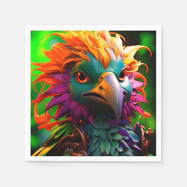 Guardanapo De Papel Ai Bird (Frente)