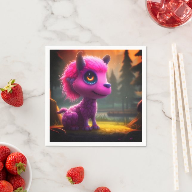 Guardanapo De Papel Ai Creature (Insitu)