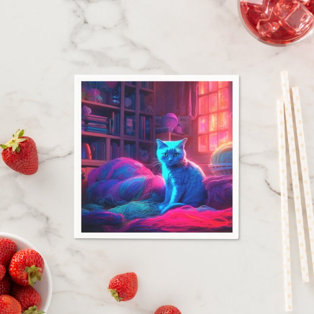 Guardanapo De Papel Ai Cute Cat (Insitu)