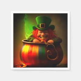 Guardanapo De Papel Ai Leprechaun
