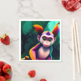 Guardanapo De Papel Ai Monkey