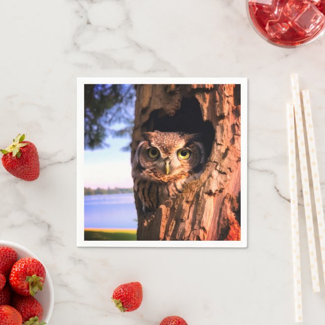Guardanapo De Papel Ai Owl (Insitu)