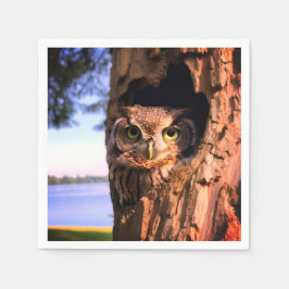 Guardanapo De Papel Ai Owl