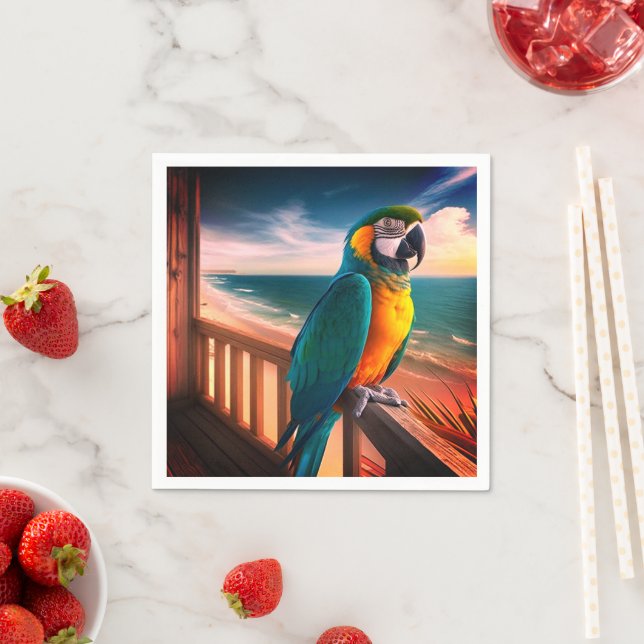Guardanapo De Papel Ai Parrot (Insitu)