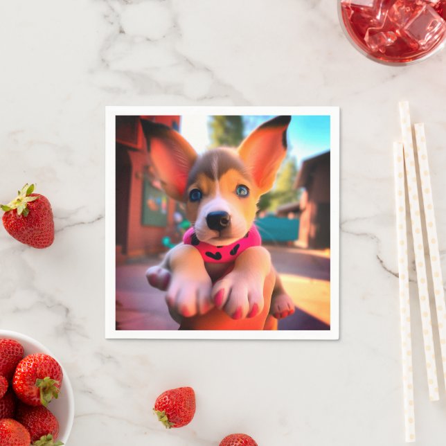 Guardanapo De Papel Ai Puppy (Insitu)