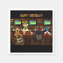 Guardanapo De Papel AIREDALE & AMIGOS Poster