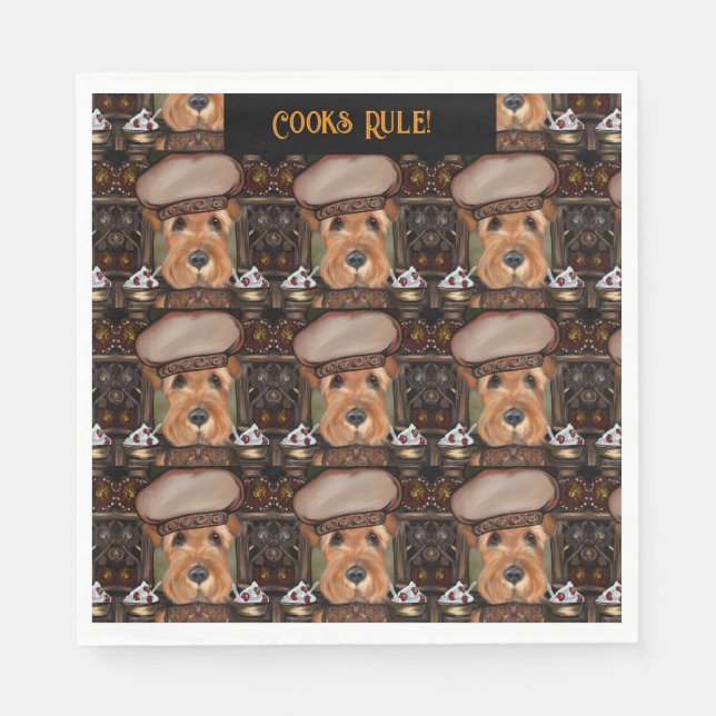 Guardanapo De Papel Airedale Terrier (Frente)