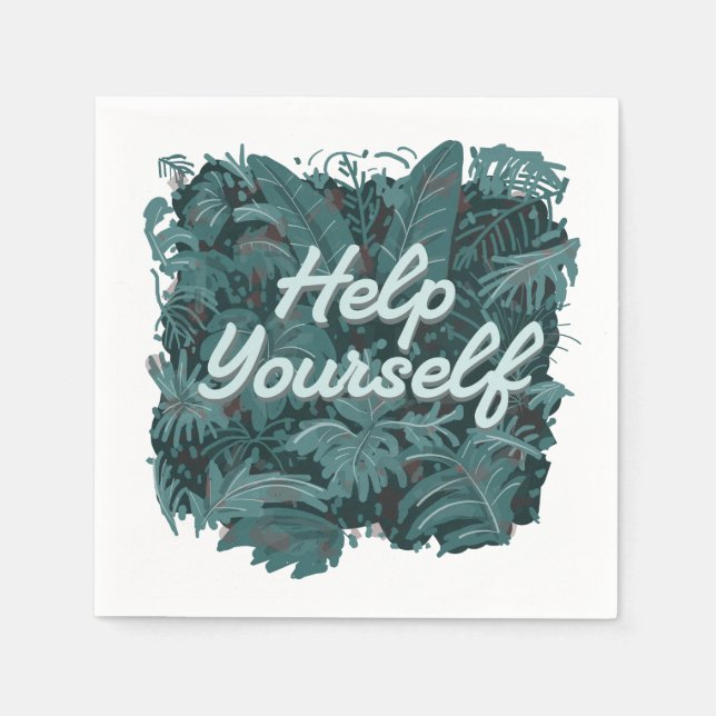 Guardanapo De Papel Ajude-se (Frente)