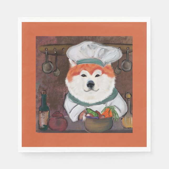 Guardanapo De Papel Akita (Frente)