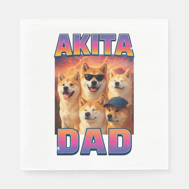 Guardanapo De Papel Akita (Frente)