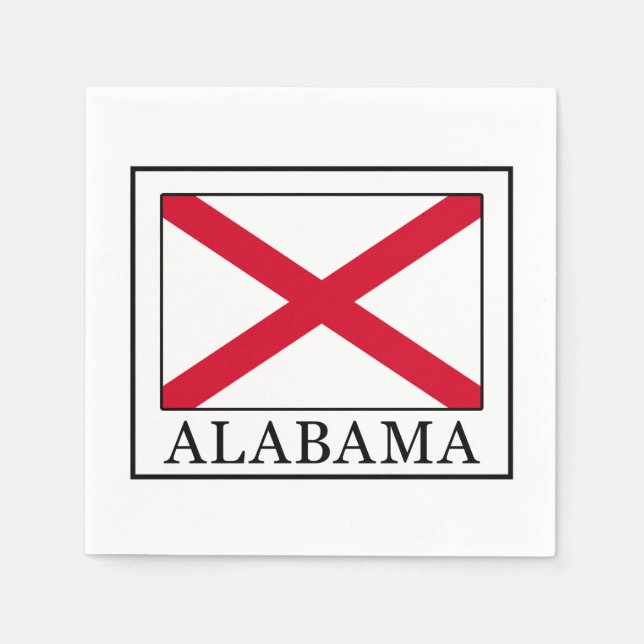 Guardanapo De Papel Alabama (Frente)