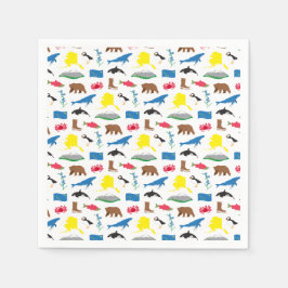 Guardanapo De Papel Alaska Napkins