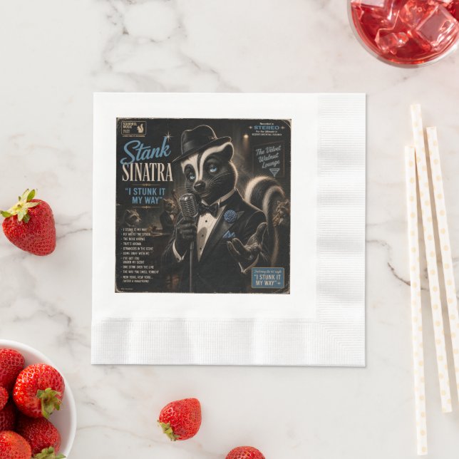 Guardanapo De Papel Álbum Stank Sinatra: uma Paródia (Insitu)