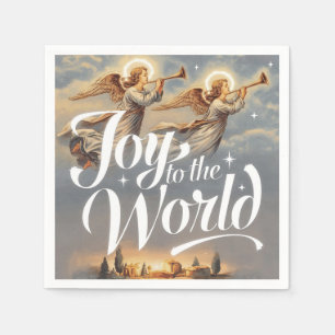 Guardanapo De Papel Alegria à Design mundial de Natal
