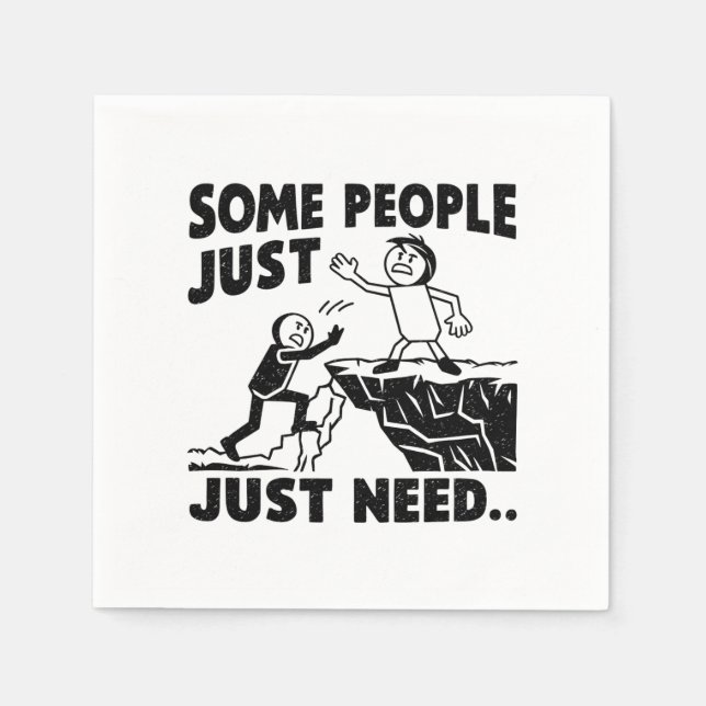 GUARDANAPO DE PAPEL ALGUMAS PESSOAS PRECISAM (Frente)