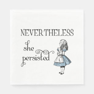 Guardanapo De Papel Alice no País das Maravilhas, no entanto, persist