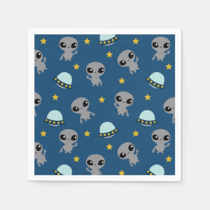 Guardanapo De Papel Aliens Napkins