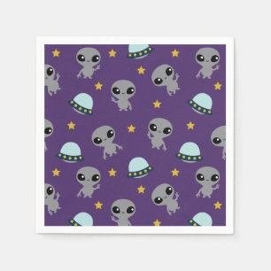Guardanapo De Papel Aliens Napkins