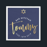 Guardanapo De Papel Almoço do Bar PERSONALIZADO Mitzvah para Tommy mar<br><div class="desc">por kat massard >> WWW.SIMPLYSWEETPAPERIE.COM <<<</div>