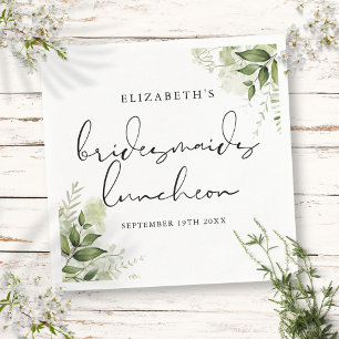 Guardanapo De Papel Almoço Elegante de Damas de Honra com Vegetação Rú