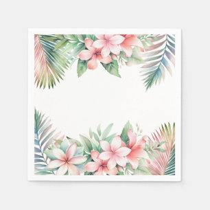 Guardanapo De Papel Aloha Luau Aniversário Tropical de Adultos