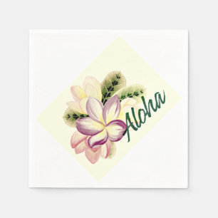 Guardanapo De Papel Aloha Plumeria