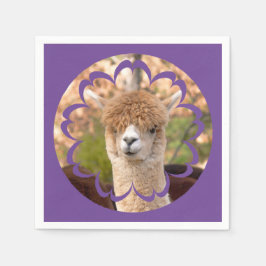 Guardanapo De Papel Alpaca Birthday