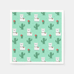Guardanapo De Papel Alpaca/Llama