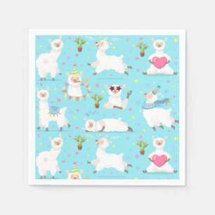 Guardanapo De Papel Alpaca/Llama Napkins