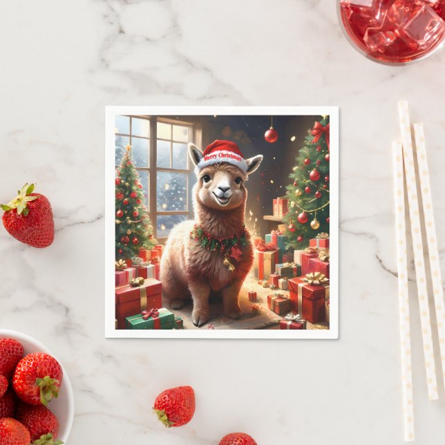 Guardanapo De Papel "Alpaca the Presents: Um Conto de Natal" (Insitu)