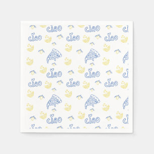 Guardanapo De Papel Amante da Itália - Ciao Vibrações Italianas