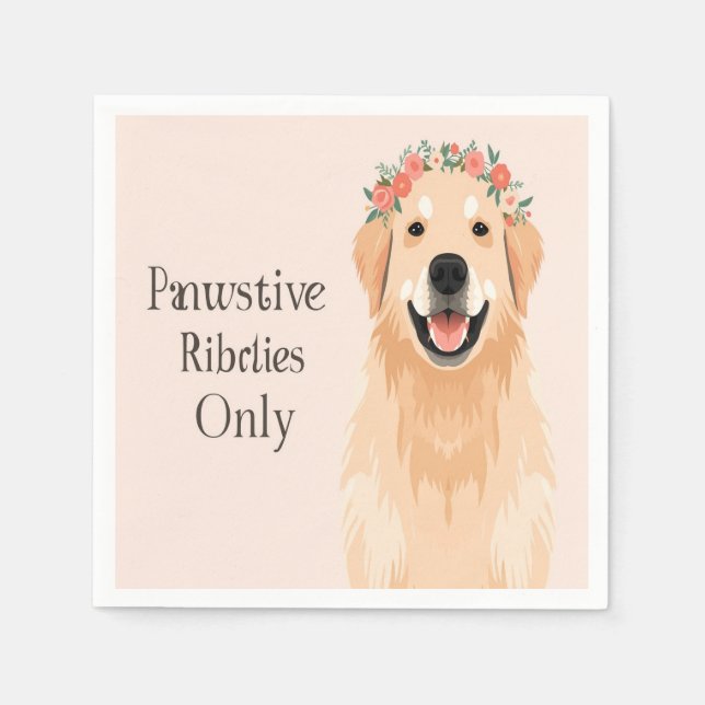 Guardanapo De Papel amante de estimação (Frente)