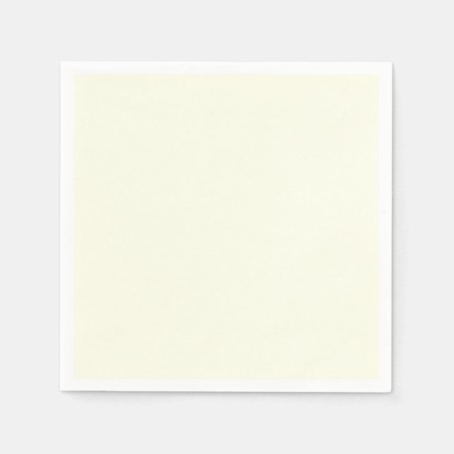 Guardanapo De Papel Amarelo-Manteiga (Frente)