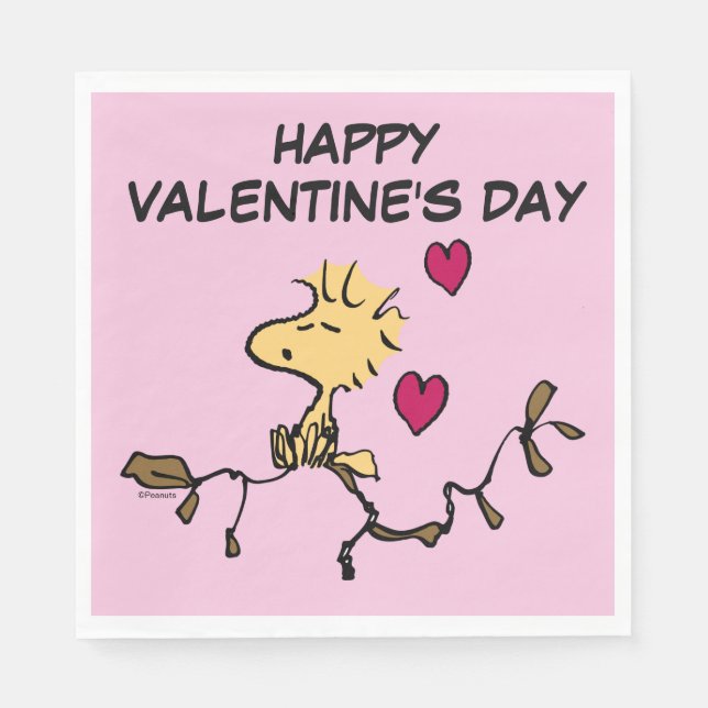 Guardanapo De Papel Amendoins | Apito de Woodstock (Frente)