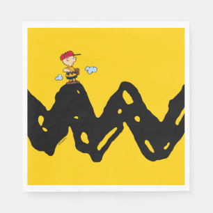 Guardanapo De Papel Amendoins Charlie Brown Baseball