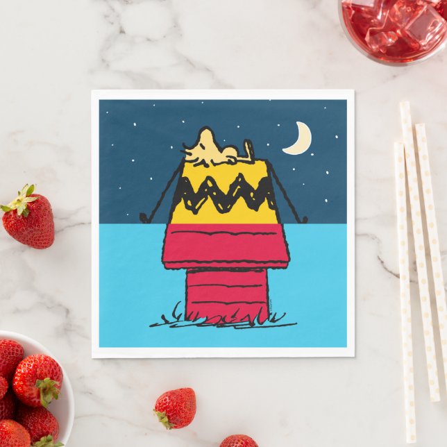 Guardanapo De Papel Amendoins | Meia e meia- estacas de madeira (Insitu)