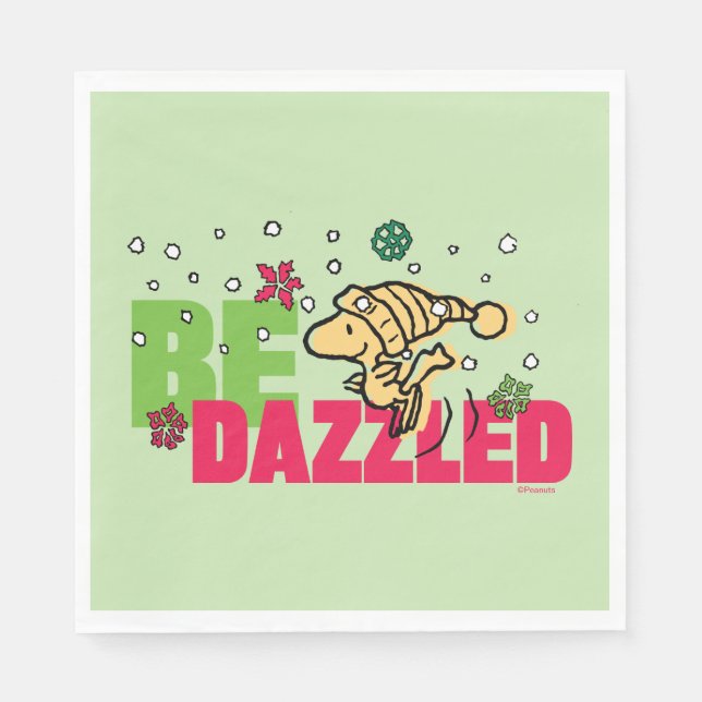 Guardanapo De Papel Amendoins | Pau De Natal A Escorrer (Frente)