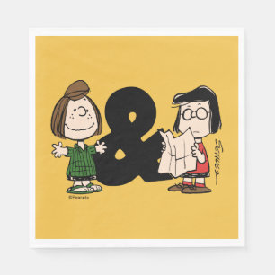 Guardanapo De Papel Amendoins Peppermint Patty & Marcie