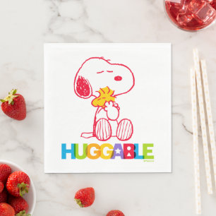 Guardanapo De Papel Amendoins Snoopy & Woodstock Huggable