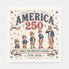 Guardanapo De Papel América 250
