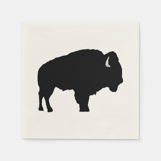 Guardanapo De Papel American Bison (Frente)